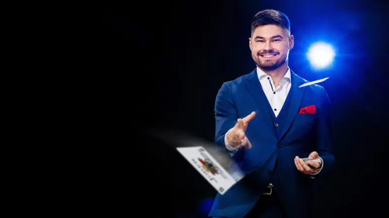 Esiintyjä ja ohjelmaa juhliin Taikuri Marko Poskiparta